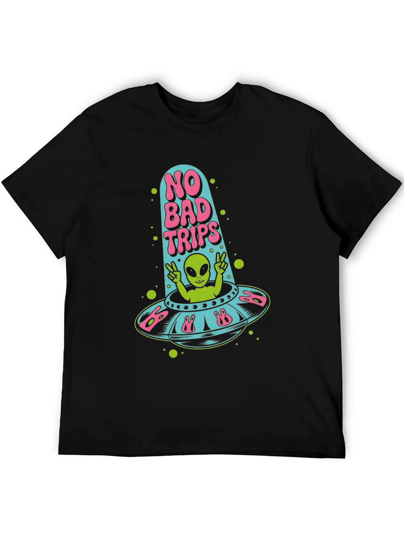 No Bad Trips Alien Graphic Tee