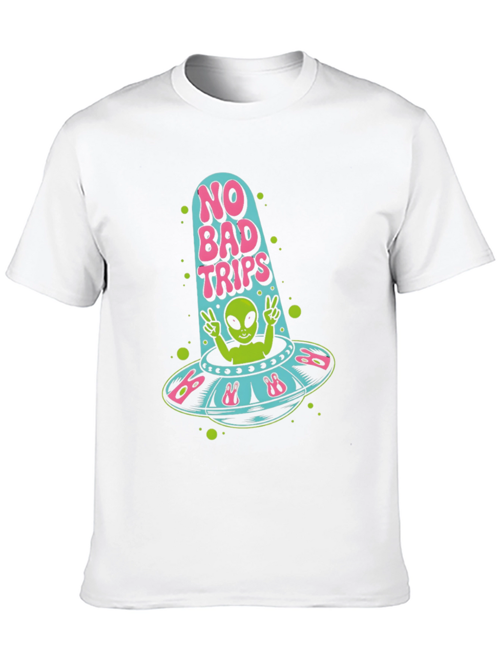 No Bad Trips Alien Graphic Tee