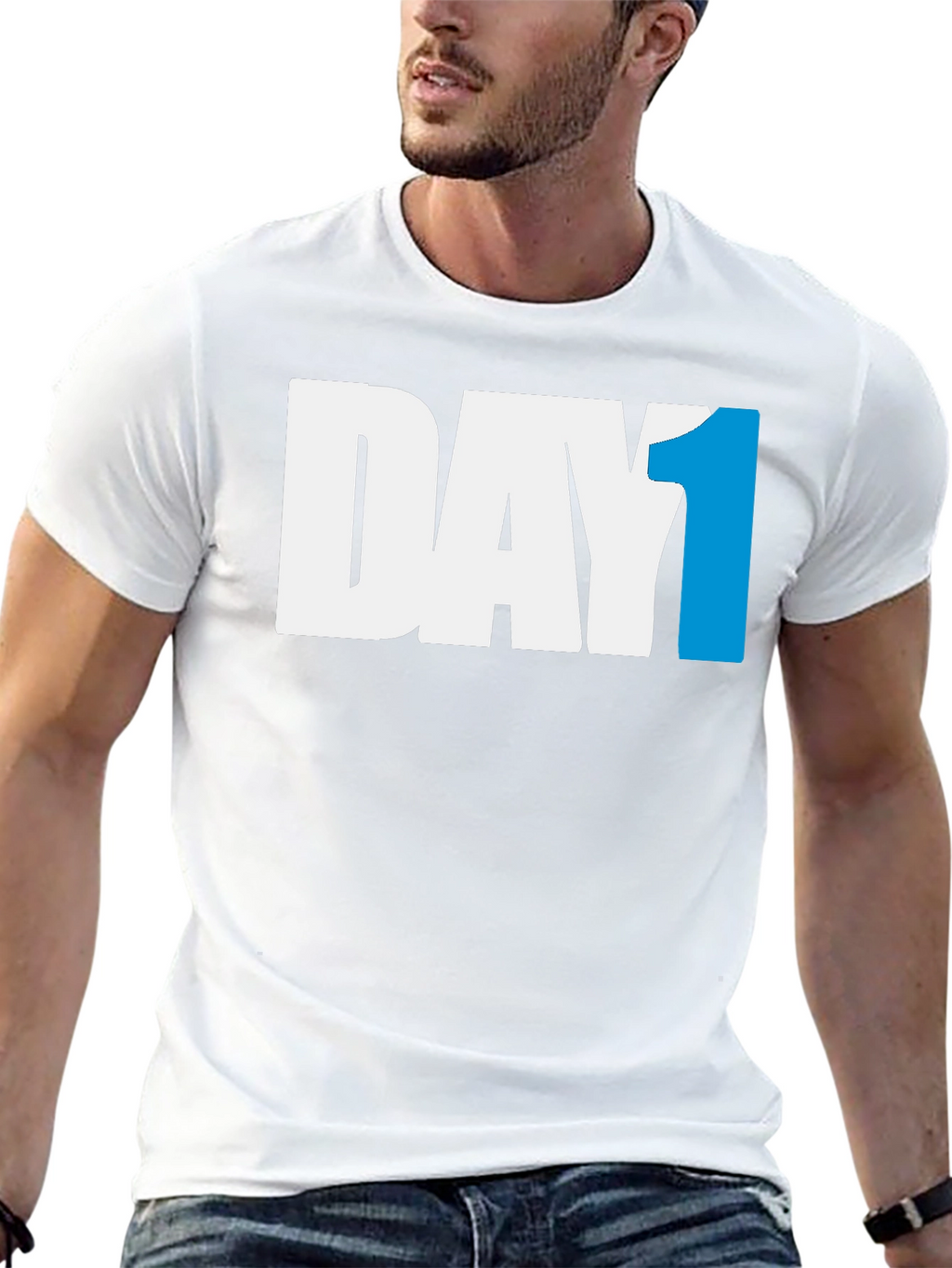 Day 1 T-Shirt - Bold Graphic Tee