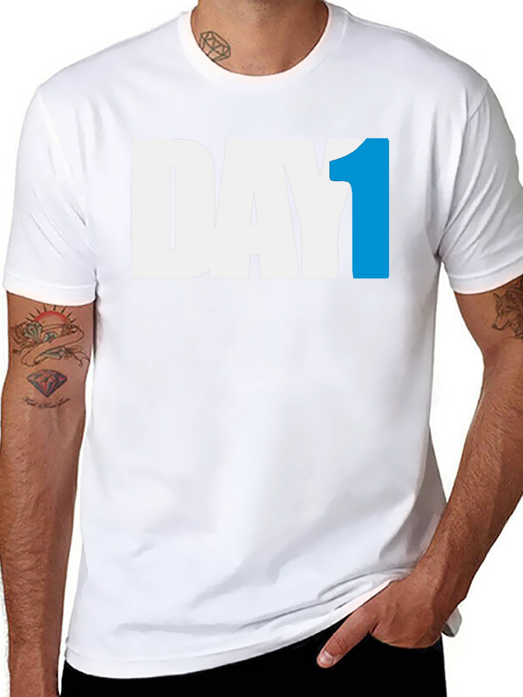 Day 1 T-Shirt - Bold Graphic Tee