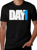 Day 1 T-Shirt - Bold Graphic Tee