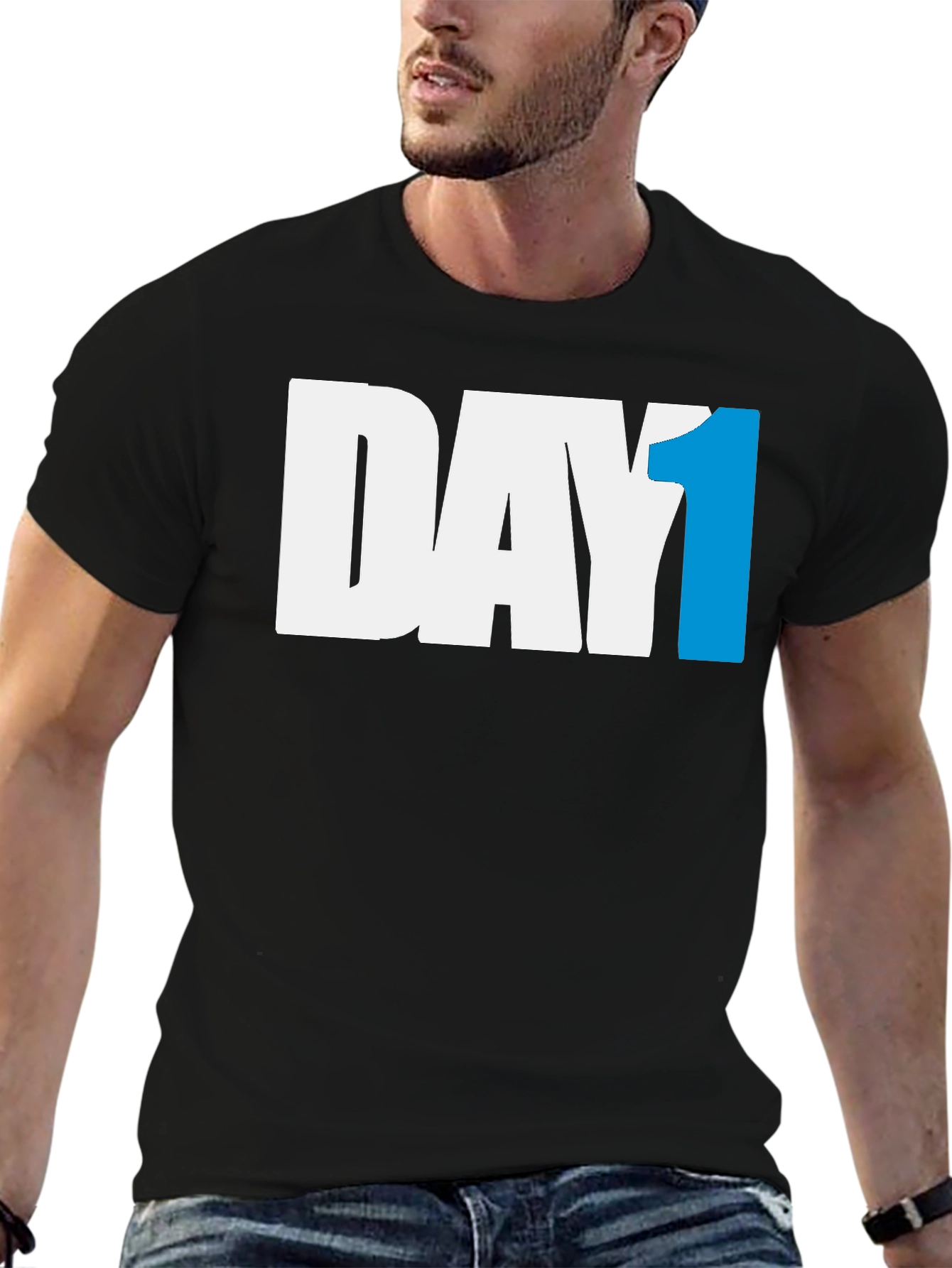 Day 1 T-Shirt - Bold Graphic Tee