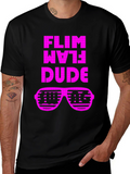 Flim Flam Dude Graphic Tee - Retro Style