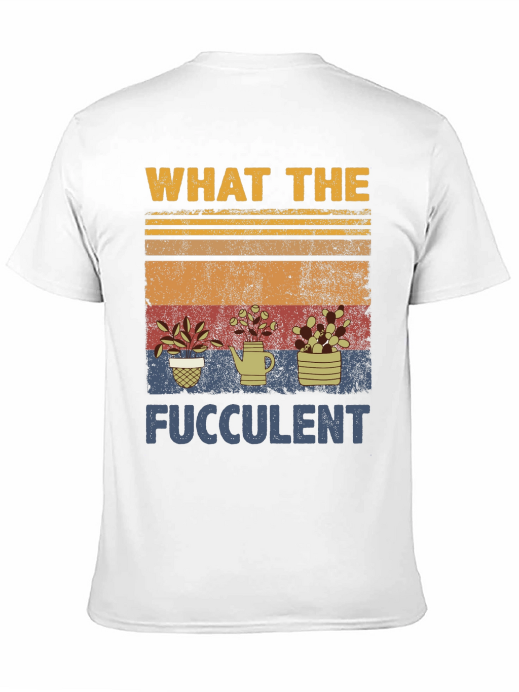 What The Fucculent Black T-Shirt