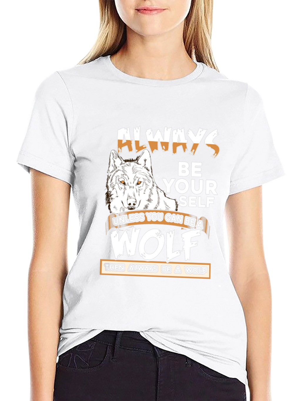 Always Be A Wolf Graphic T-Shirt