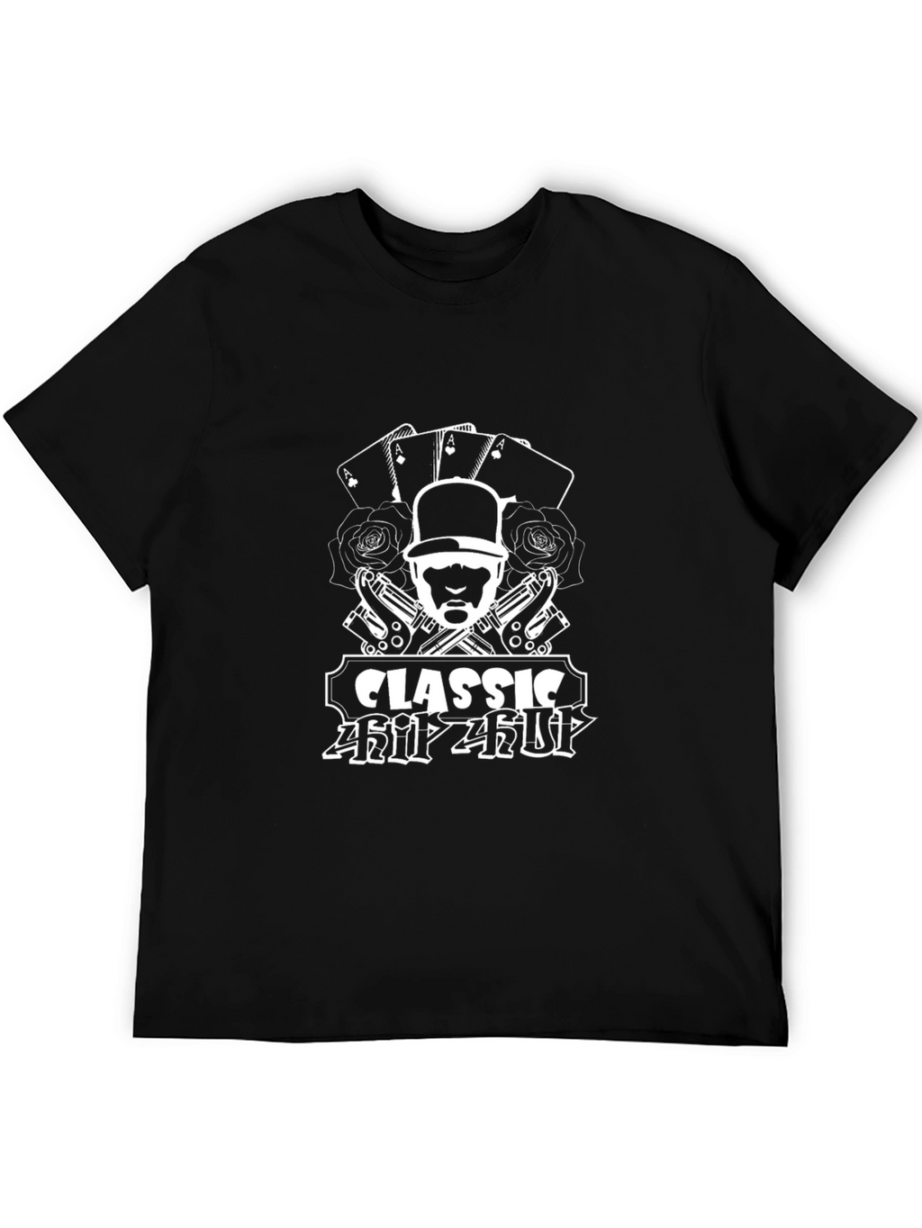 Classic Hip Hop T-Shirt Black