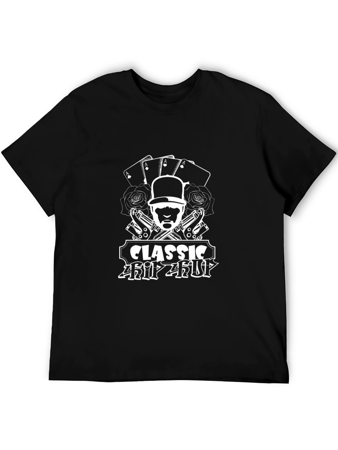 Classic Hip Hop T-Shirt Black