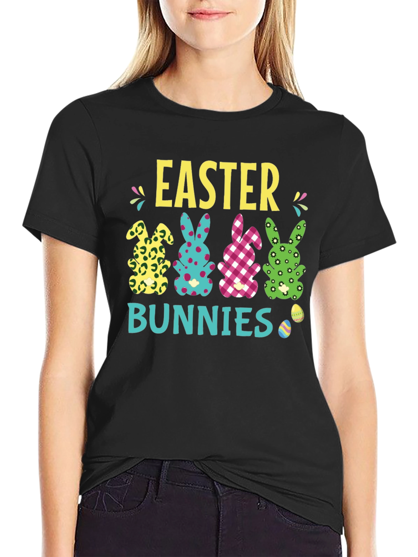 Easter Bunnies Graphic T-Shirt