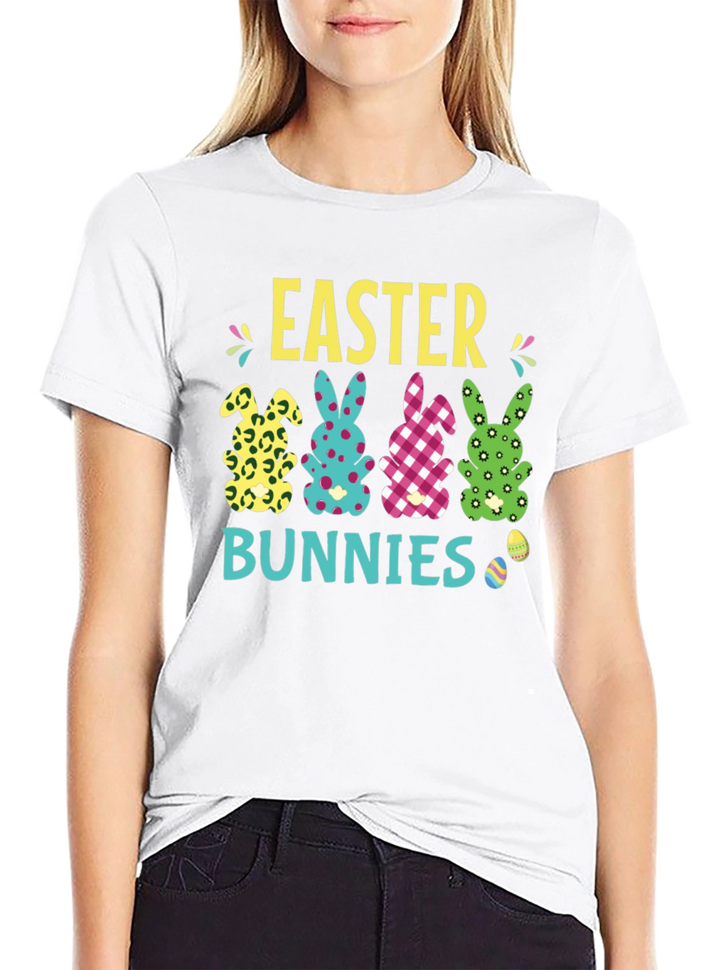 Easter Bunnies Graphic T-Shirt