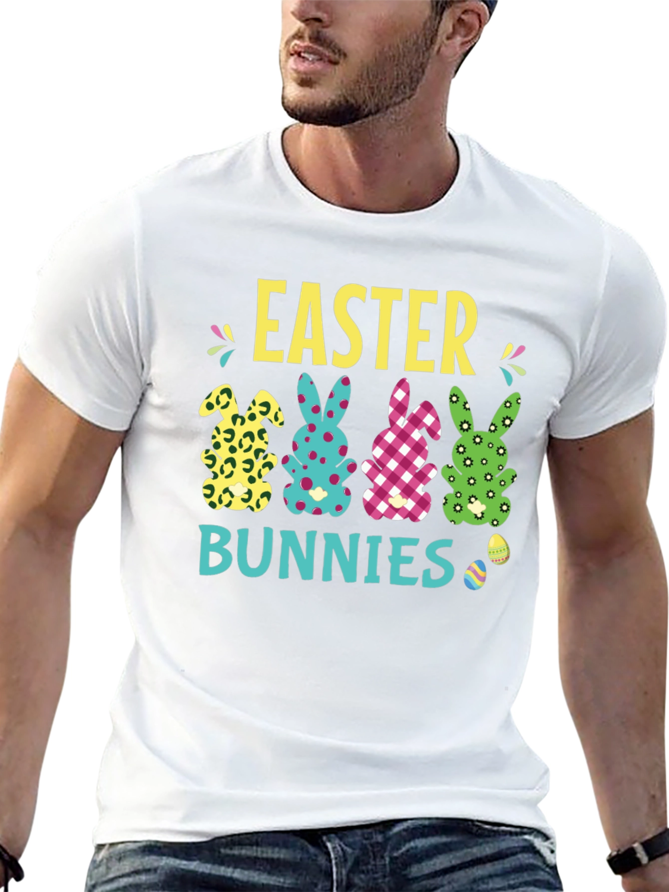 Easter Bunnies Graphic T-Shirt
