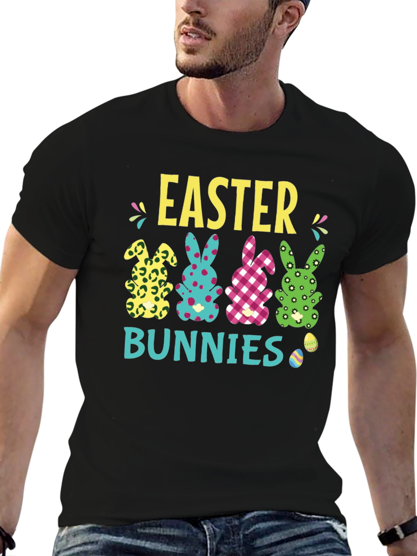 Easter Bunnies Graphic T-Shirt