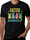 Easter Bunnies Graphic T-Shirt