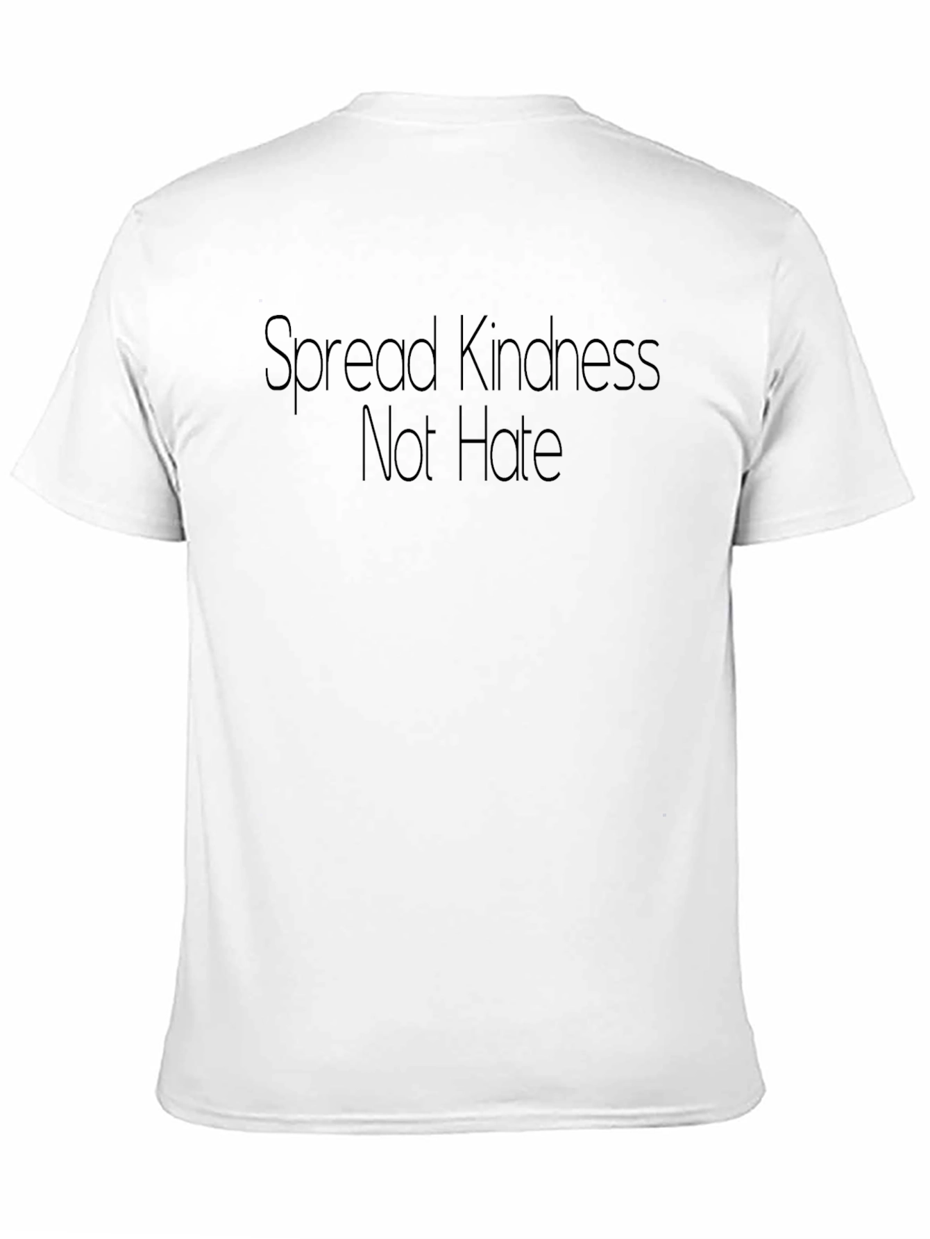 Kindness T-Shirt - Spread Kindness Not Hate Black Tee