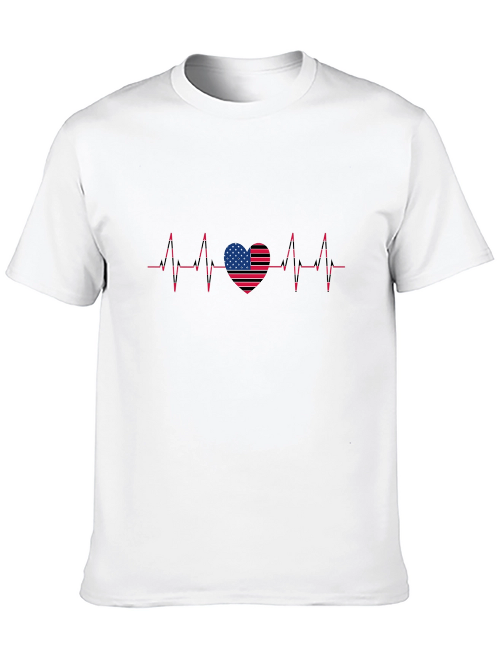 Patriotic Heartbeat T-Shirt