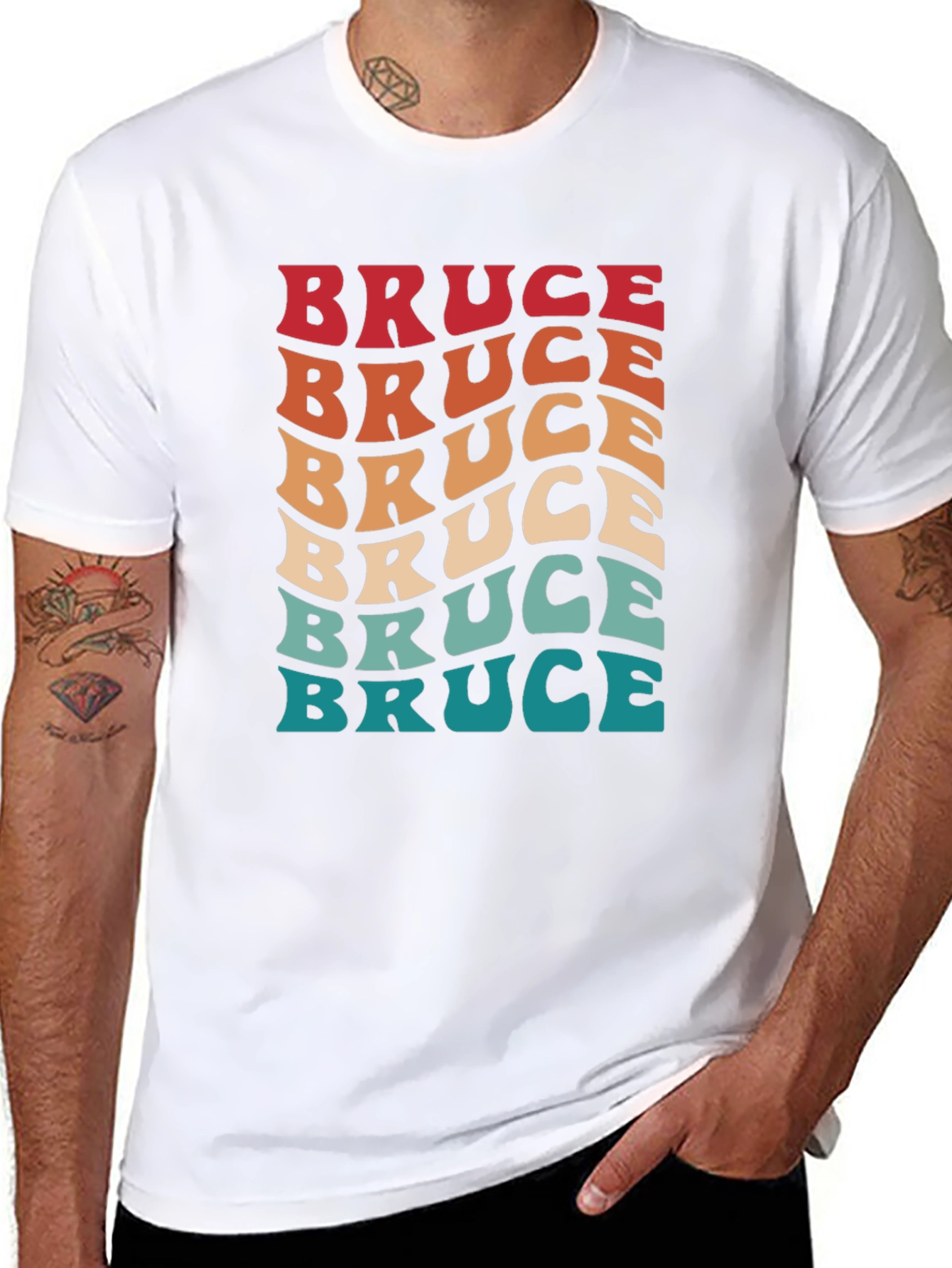 Retro Bruce T-Shirt