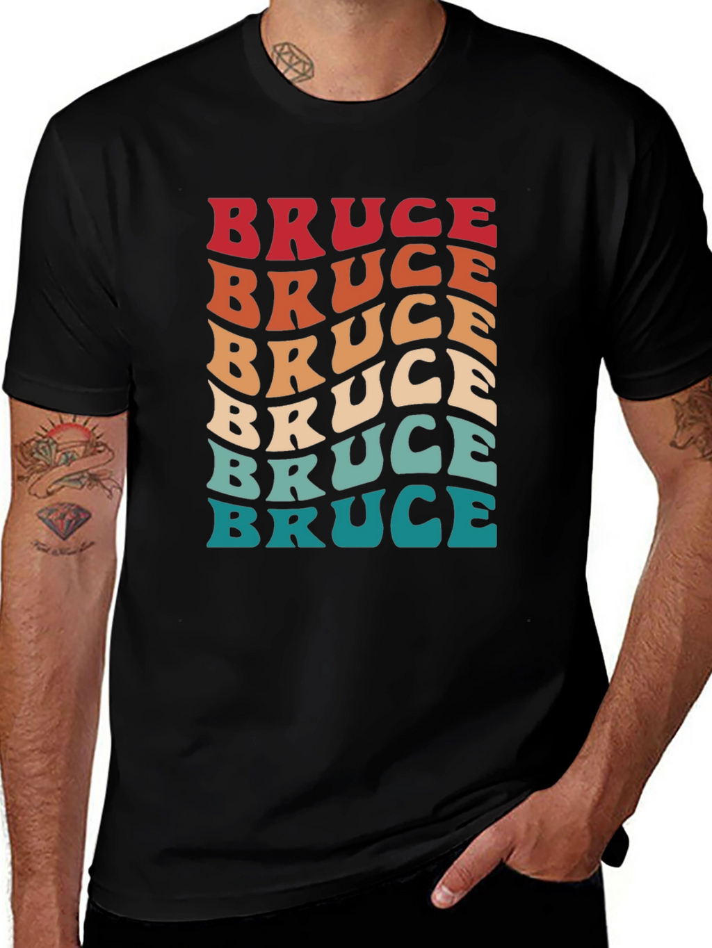 Retro Bruce T-Shirt