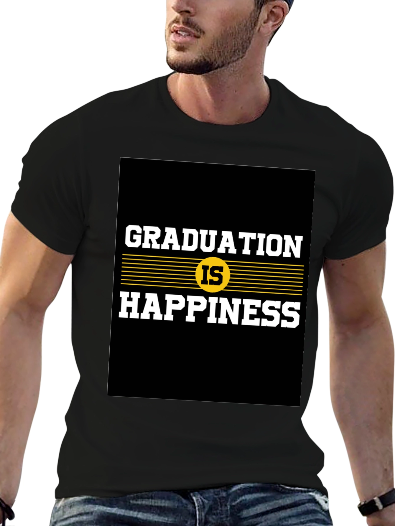Graduation is Happiness Graphic Tee