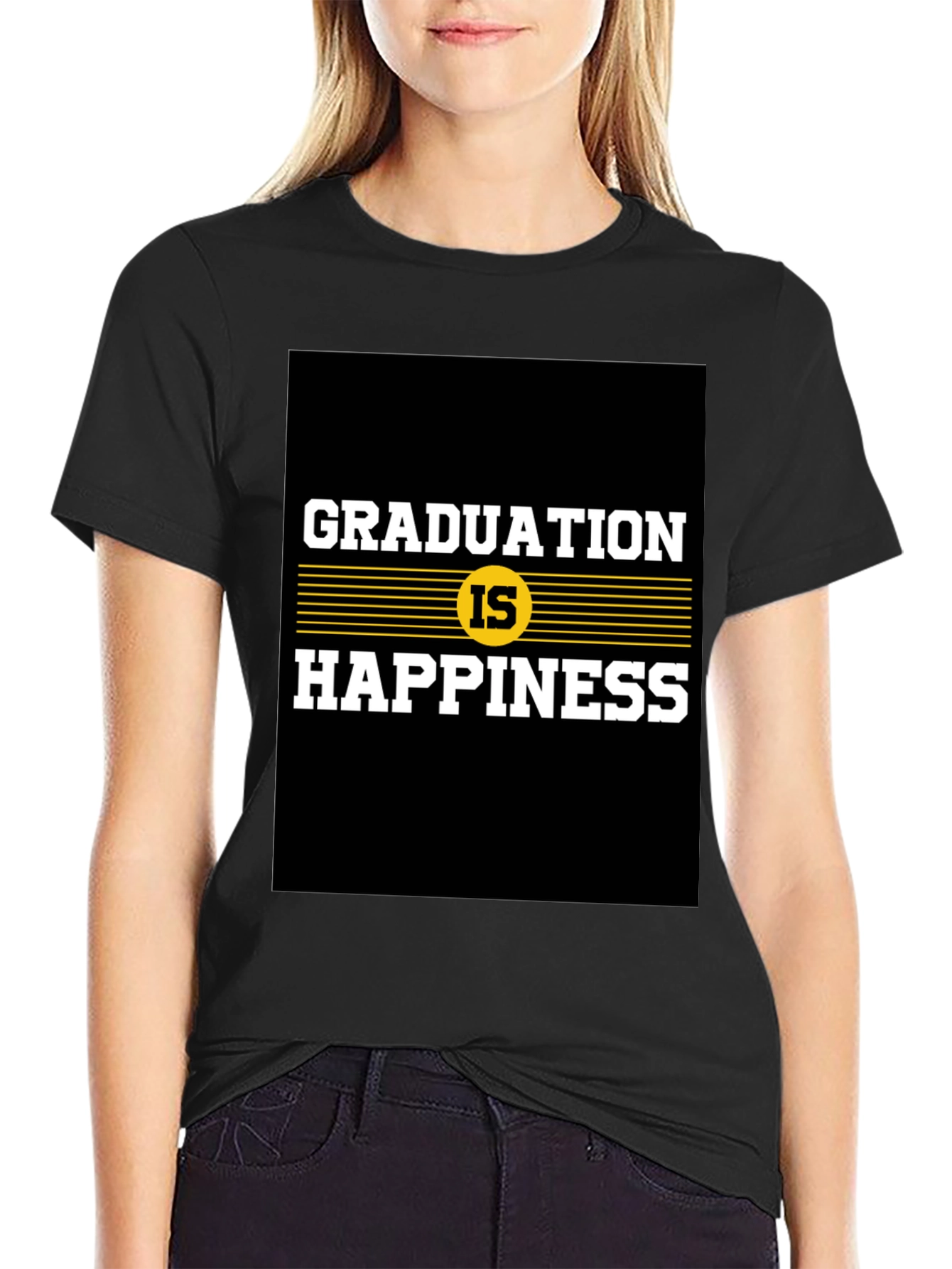 Graduation is Happiness Graphic Tee