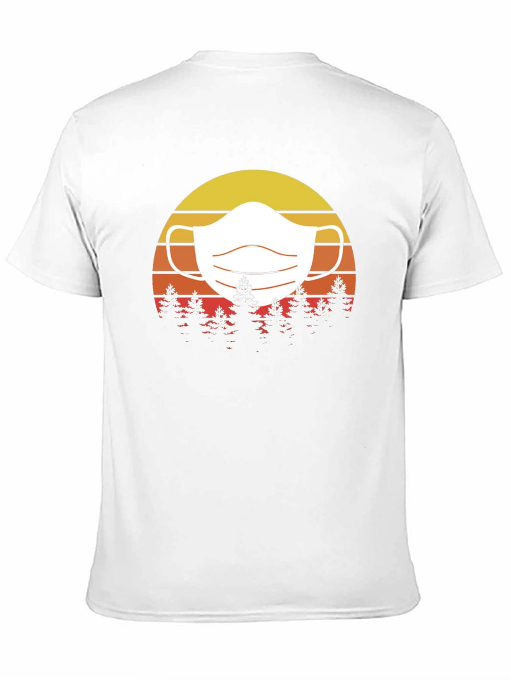 Sunset Mask Graphic Tee