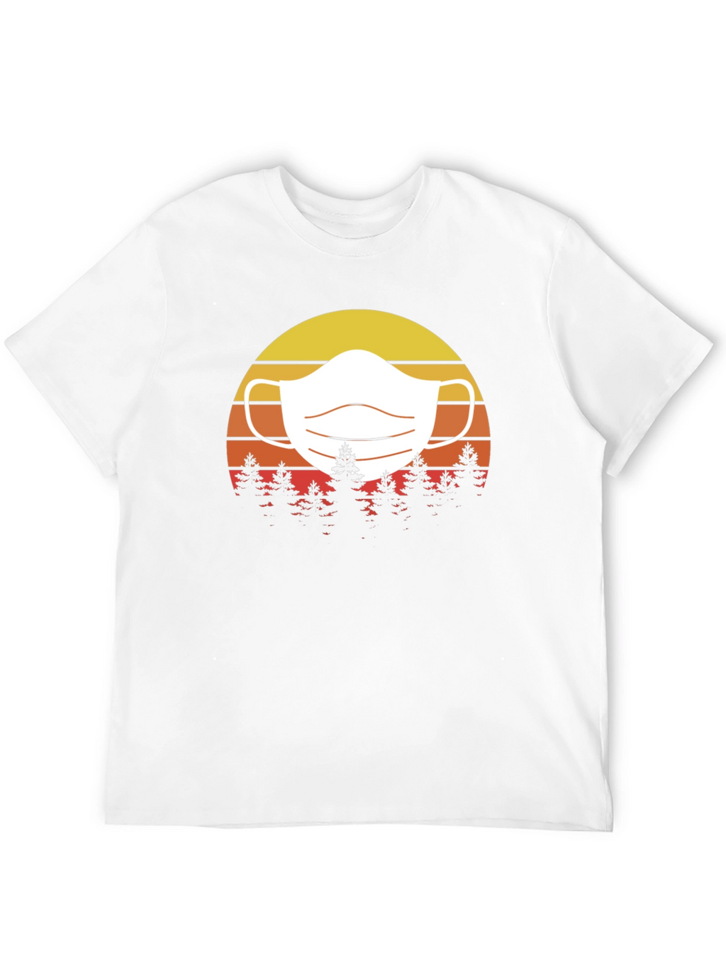 Sunset Mask Graphic Tee