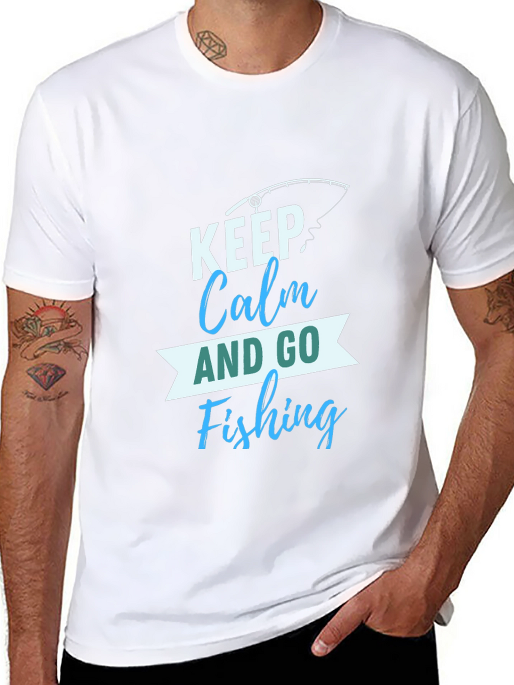 Keep Calm and Go Fishing T-Shirt