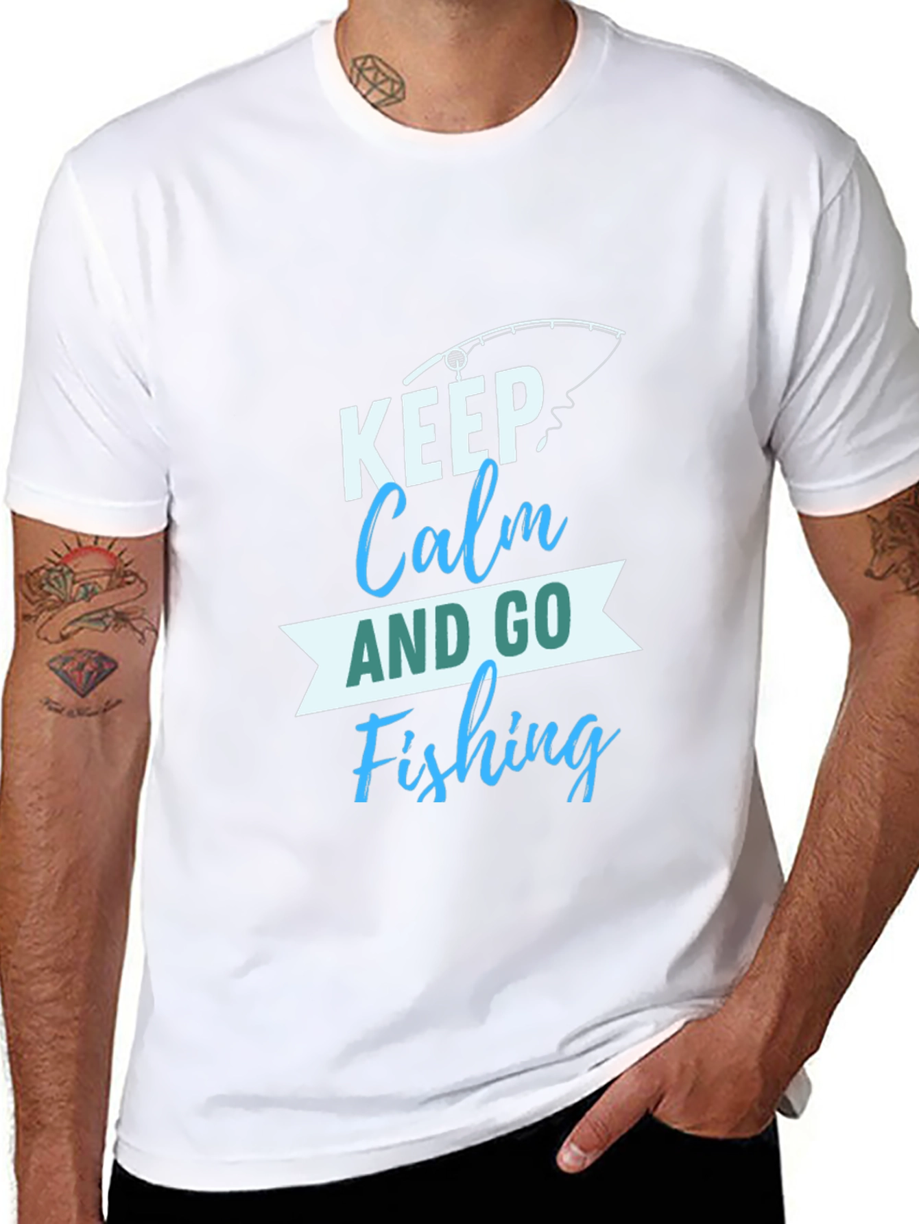 Keep Calm and Go Fishing T-Shirt