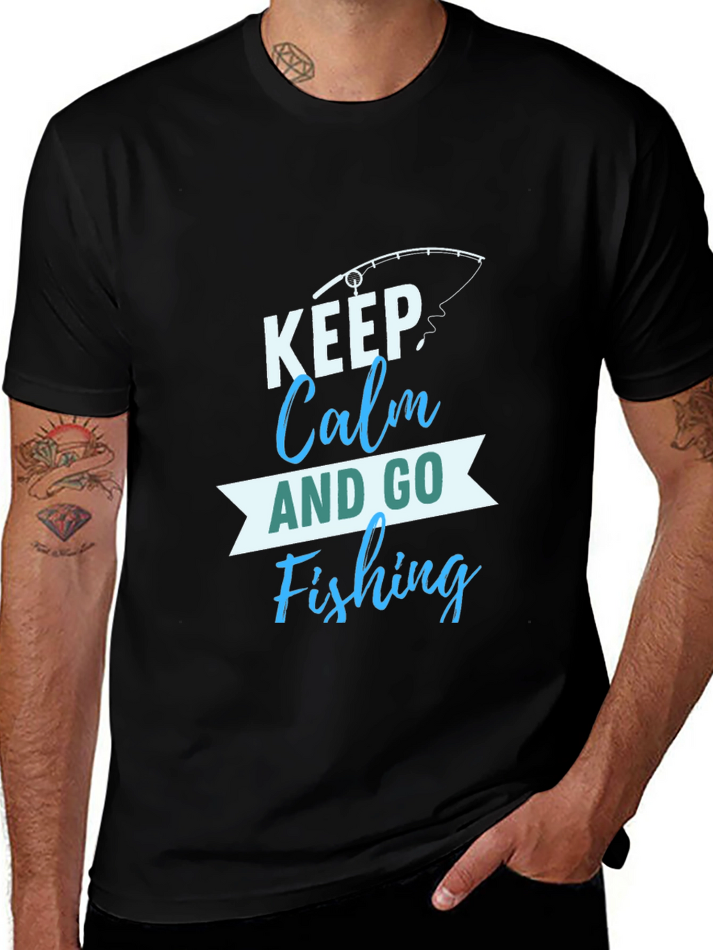 Keep Calm and Go Fishing T-Shirt