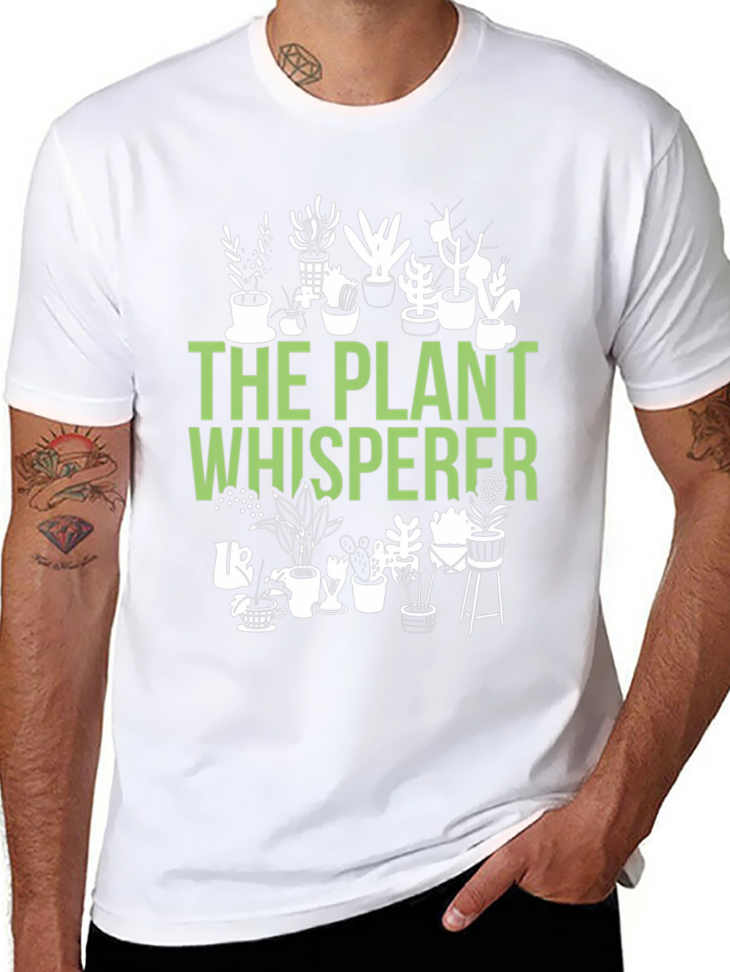 The Plant Whisperer Graphic Tee - Gardening Gift