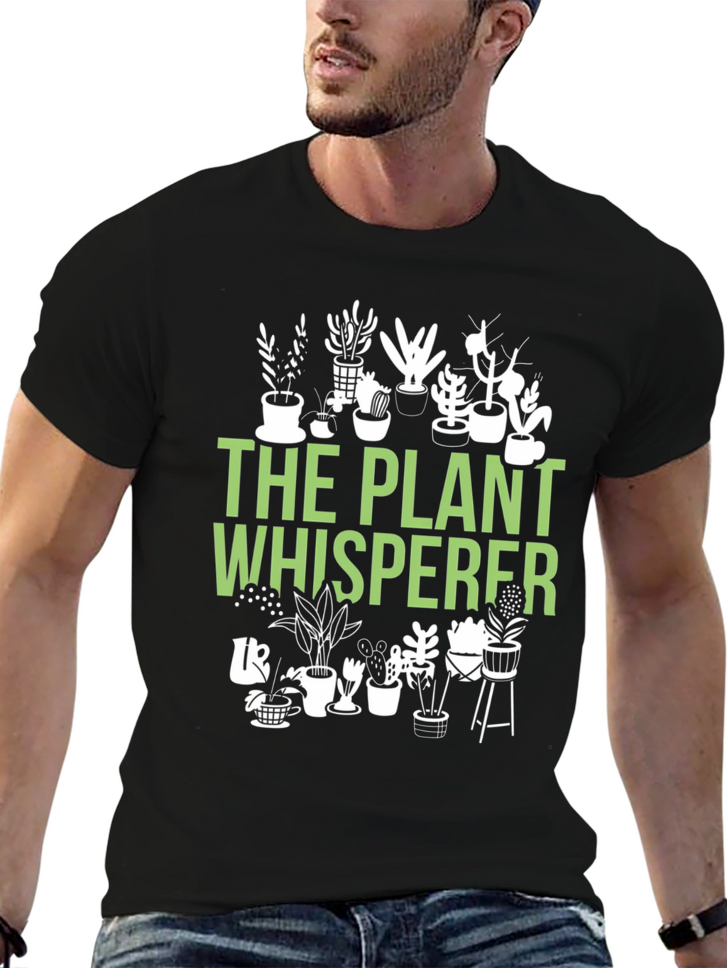 The Plant Whisperer Graphic Tee - Gardening Gift