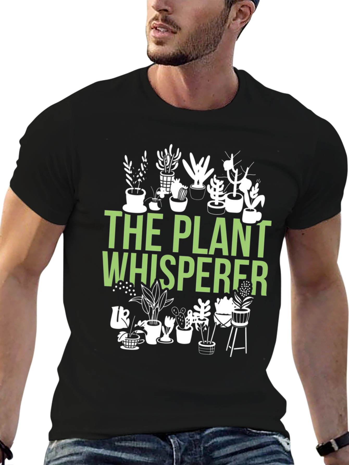 The Plant Whisperer Graphic Tee - Gardening Gift