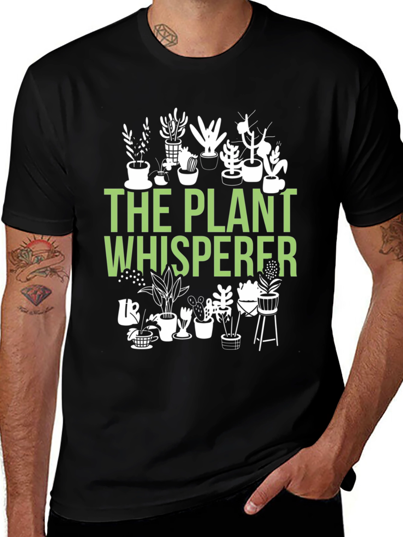 The Plant Whisperer Graphic Tee - Gardening Gift