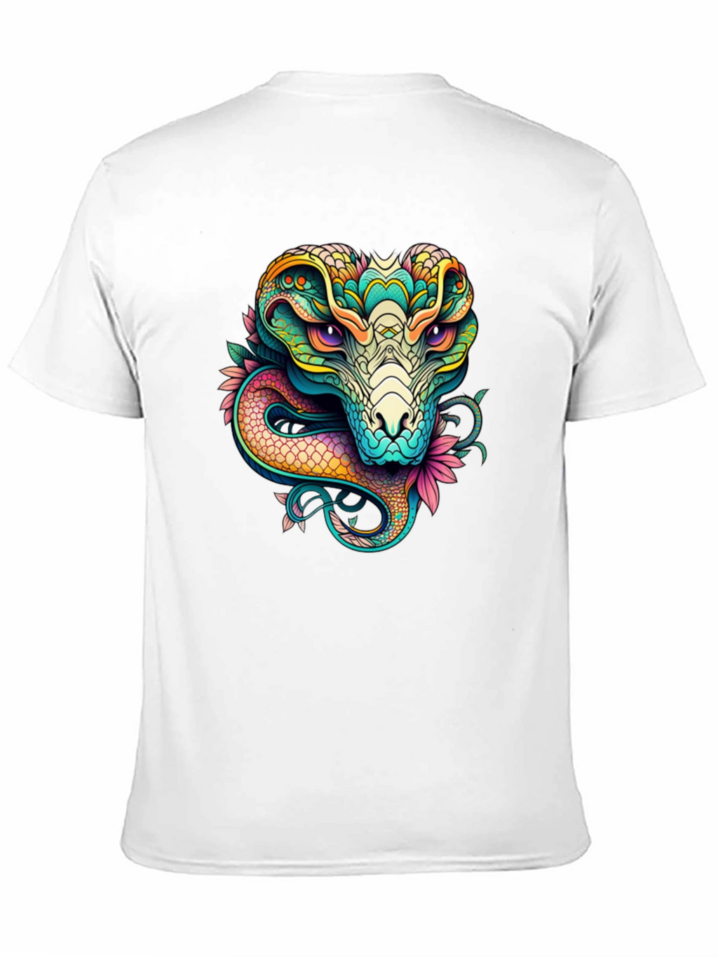 Cobra Graphic T-Shirt - Vivid Snake Design