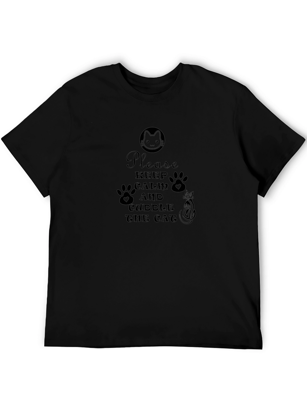 Keep Calm & Cuddle Cat T-Shirt
