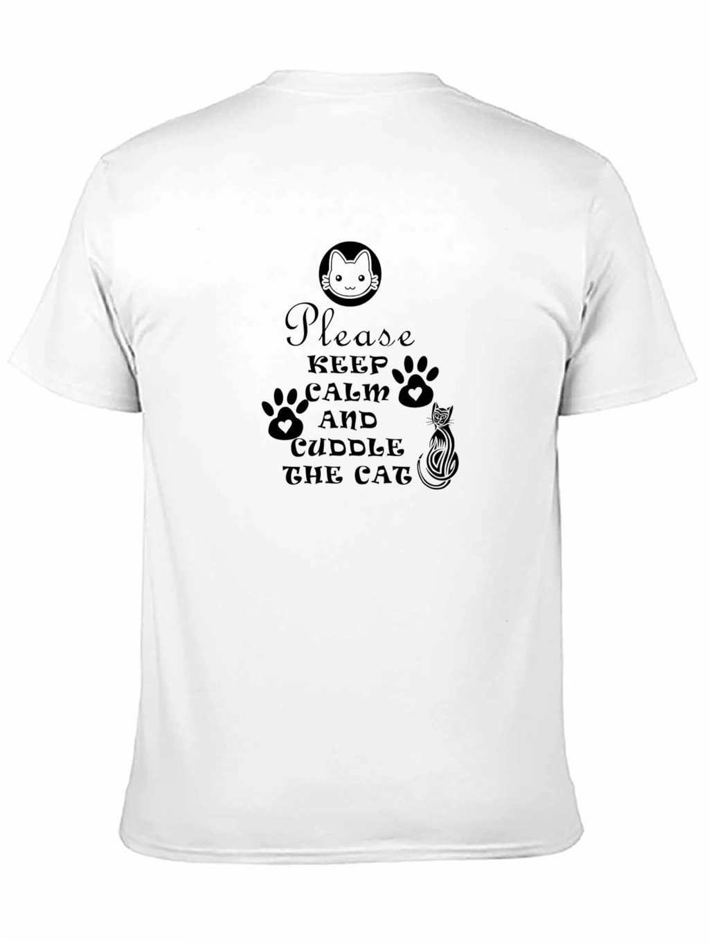 Keep Calm & Cuddle Cat T-Shirt