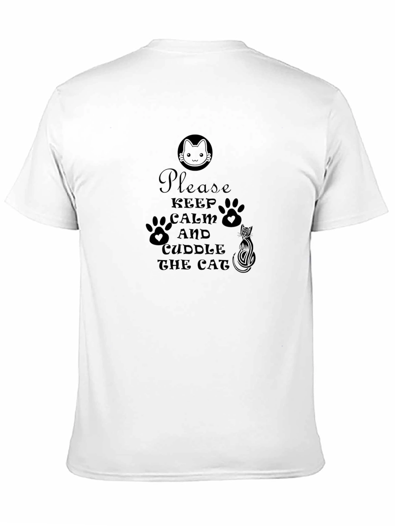Keep Calm & Cuddle Cat T-Shirt