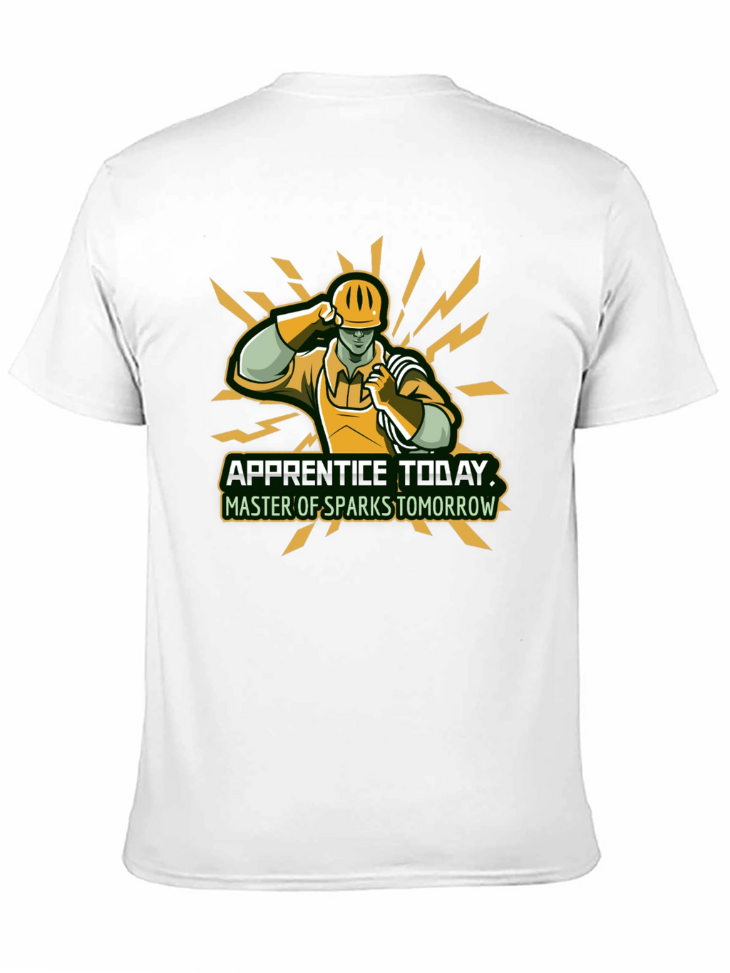Apprentice Today Master Tomorrow Black T-Shirt