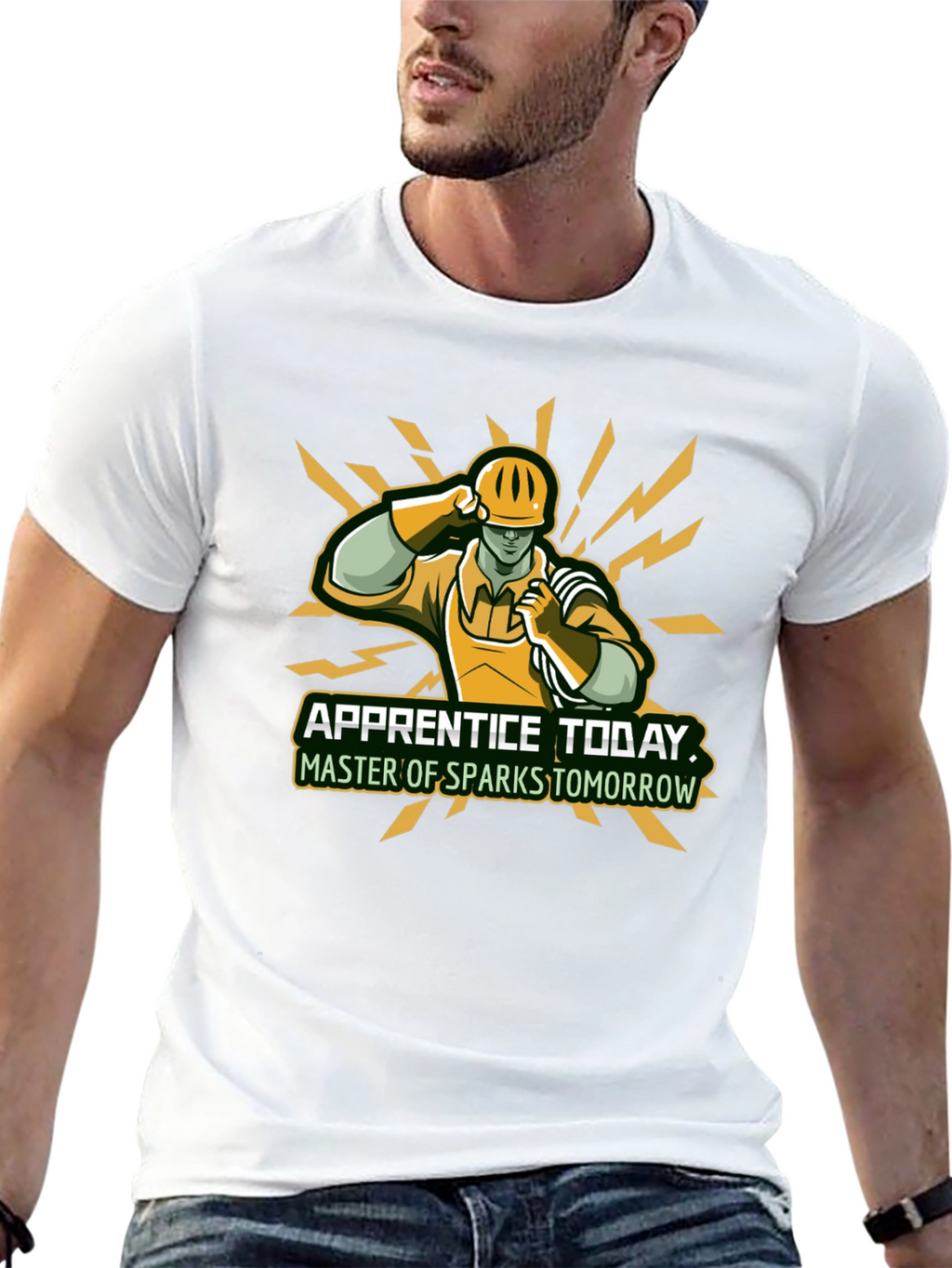 Apprentice Today Master Tomorrow Black T-Shirt