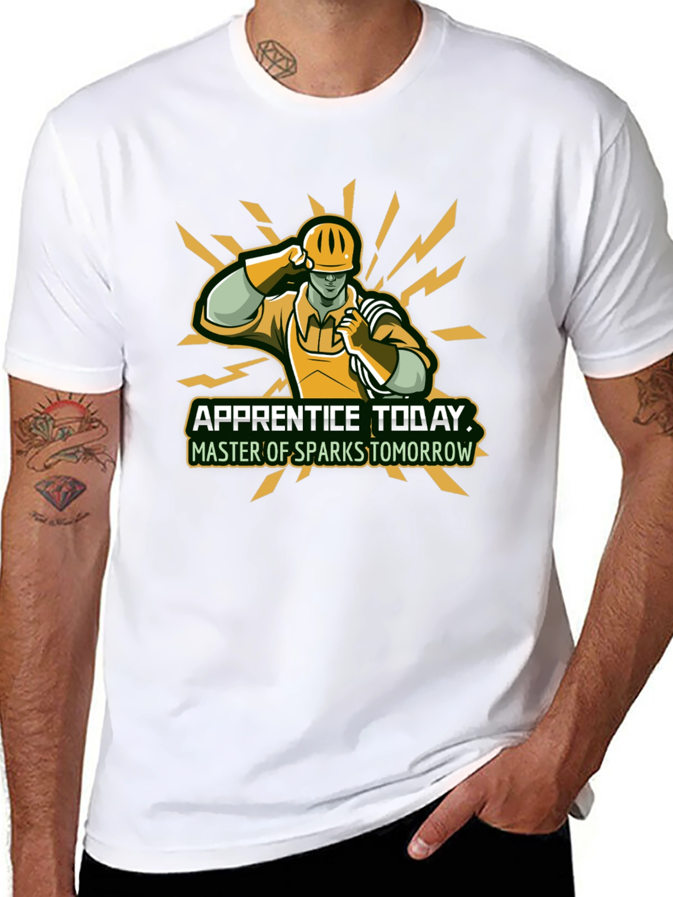 Apprentice Today Master Tomorrow Black T-Shirt