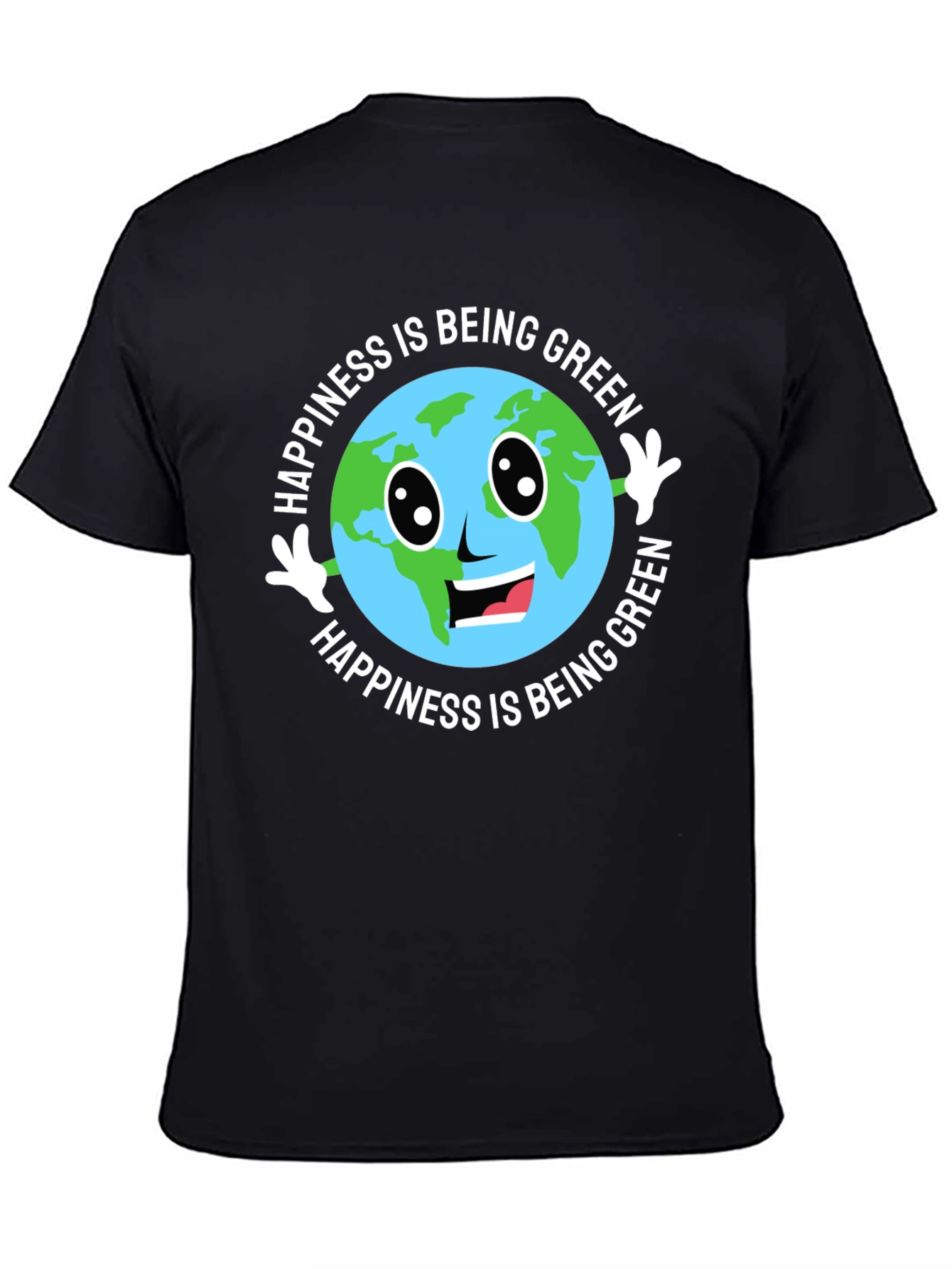 Happiness Is Being Green Earth T-Shirt