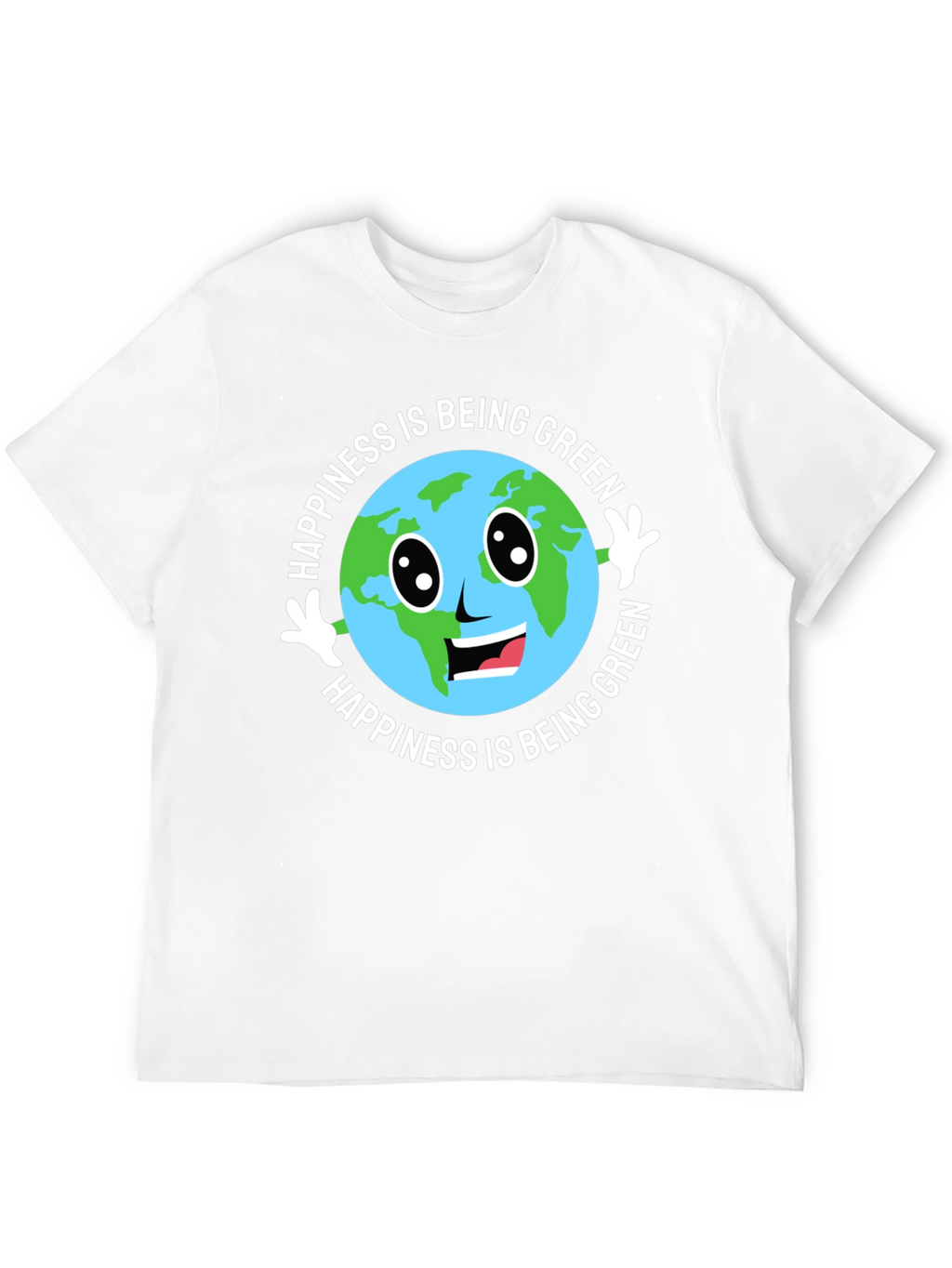 Happiness Is Being Green Earth T-Shirt