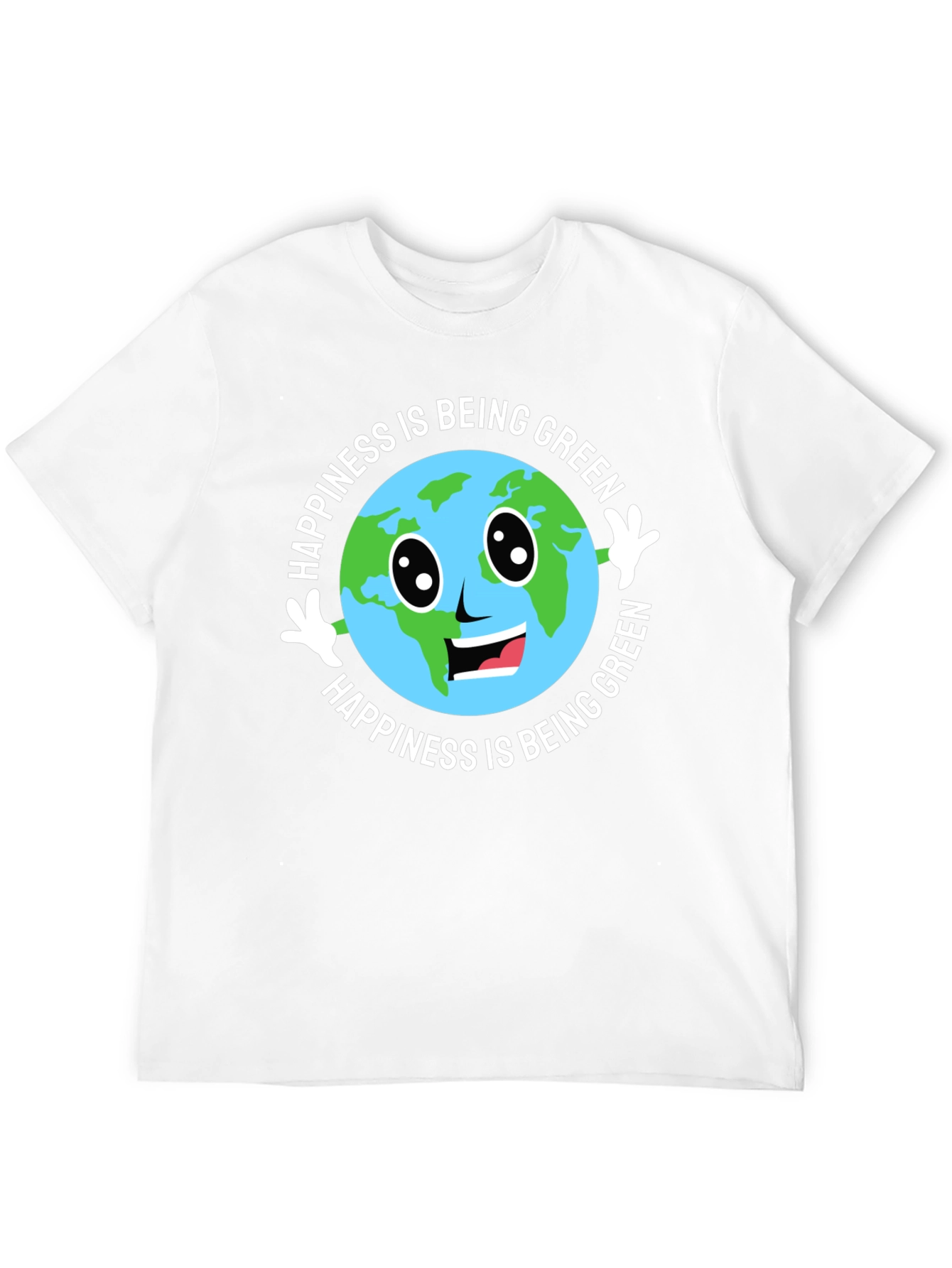 Happiness Is Being Green Earth T-Shirt