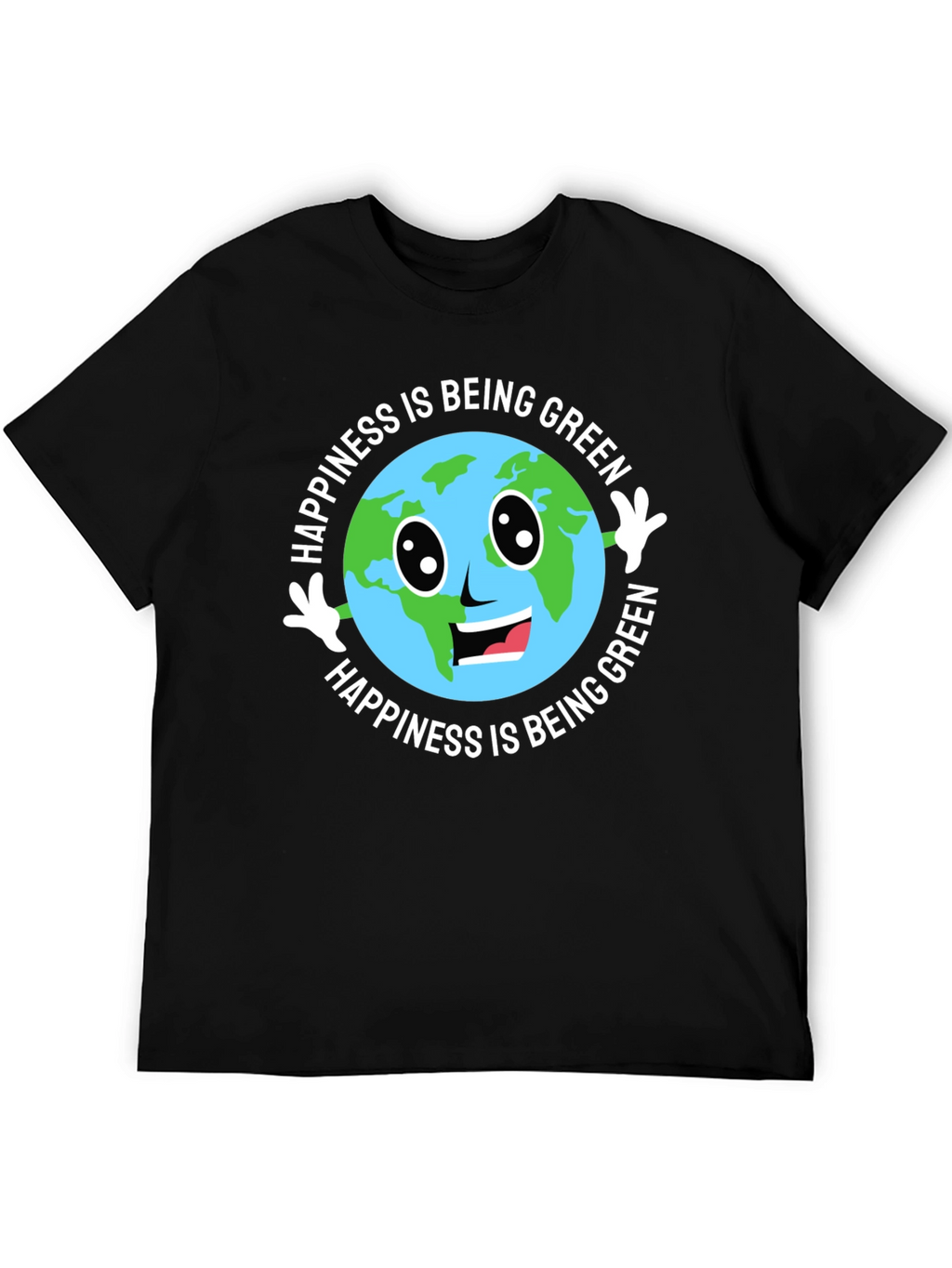 Happiness Is Being Green Earth T-Shirt