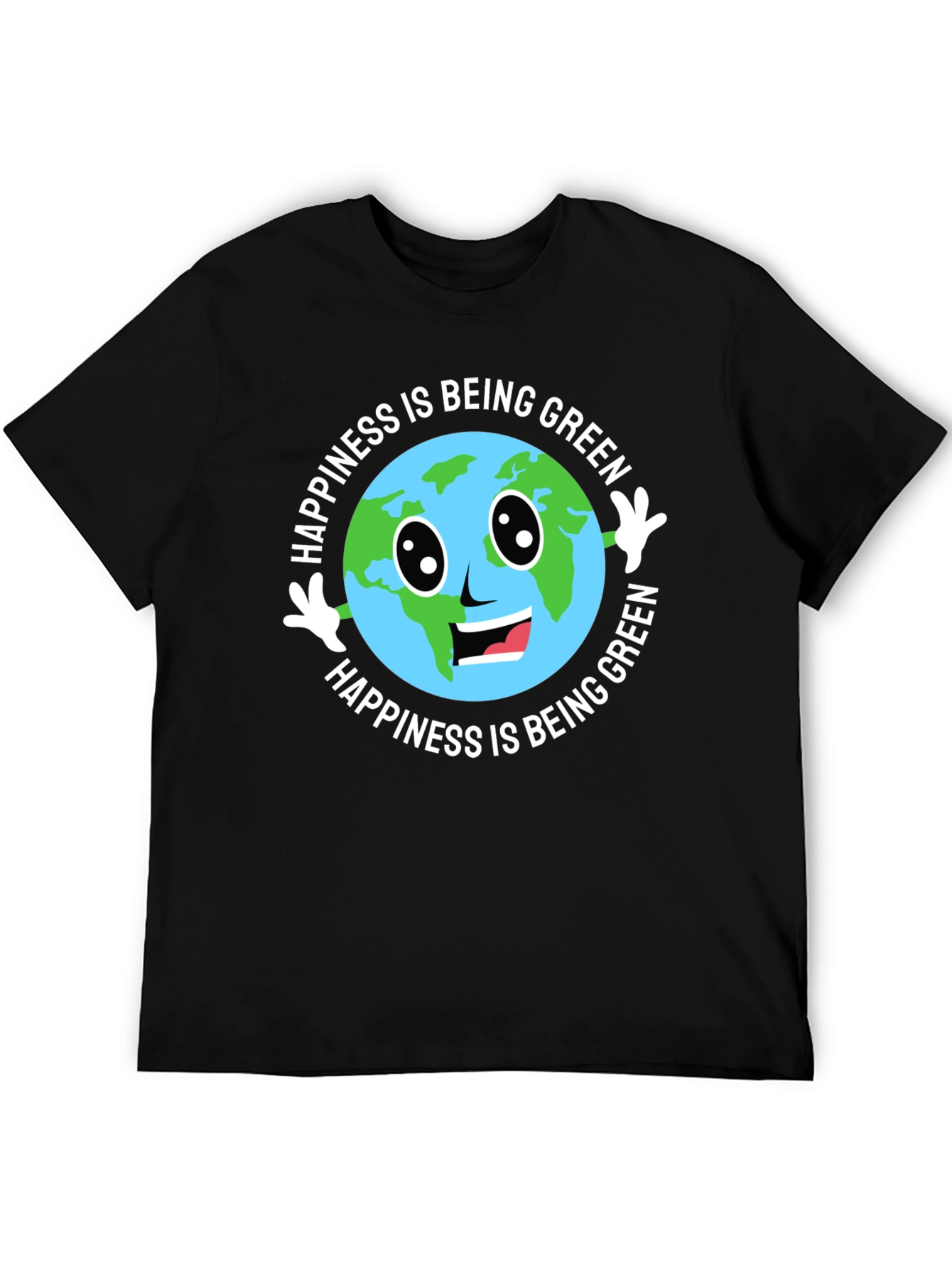 Happiness Is Being Green Earth T-Shirt