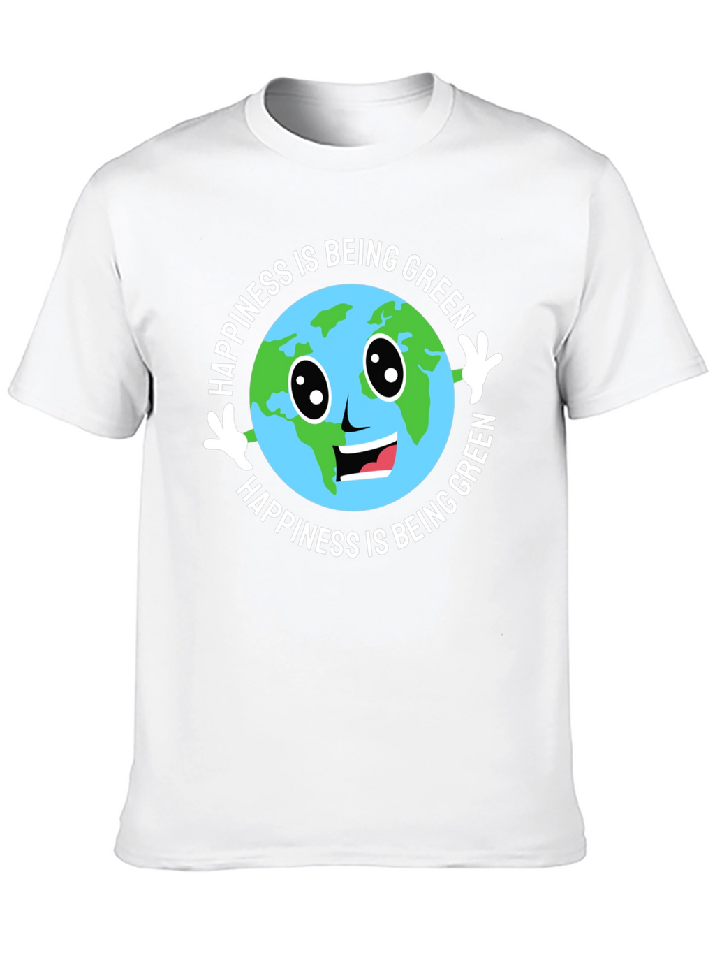 Happiness Is Being Green Earth T-Shirt