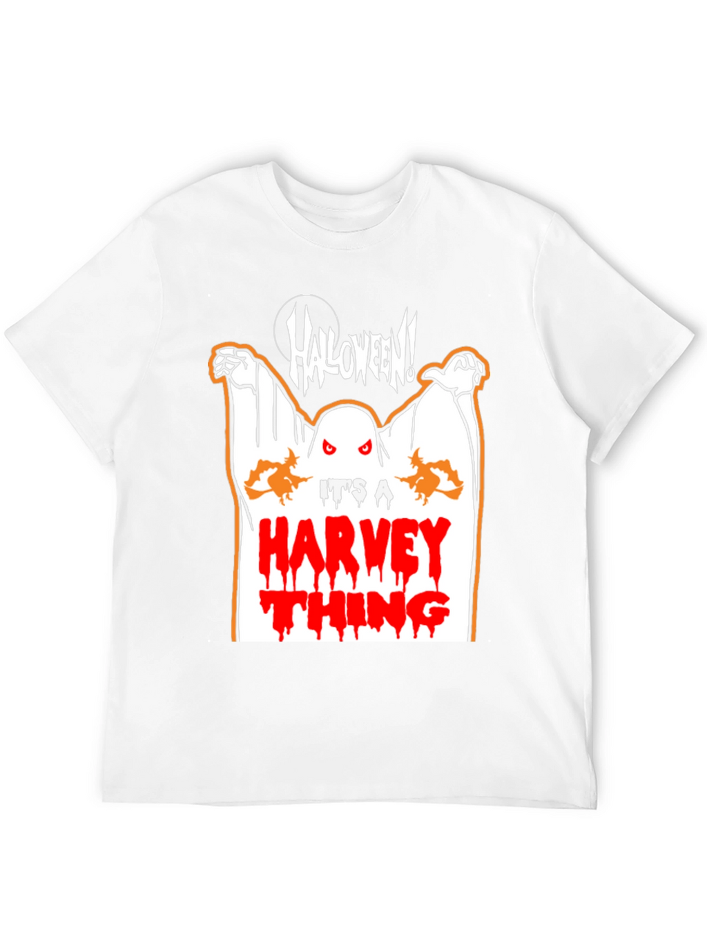 Halloween Harvey Ghost Graphic Tee