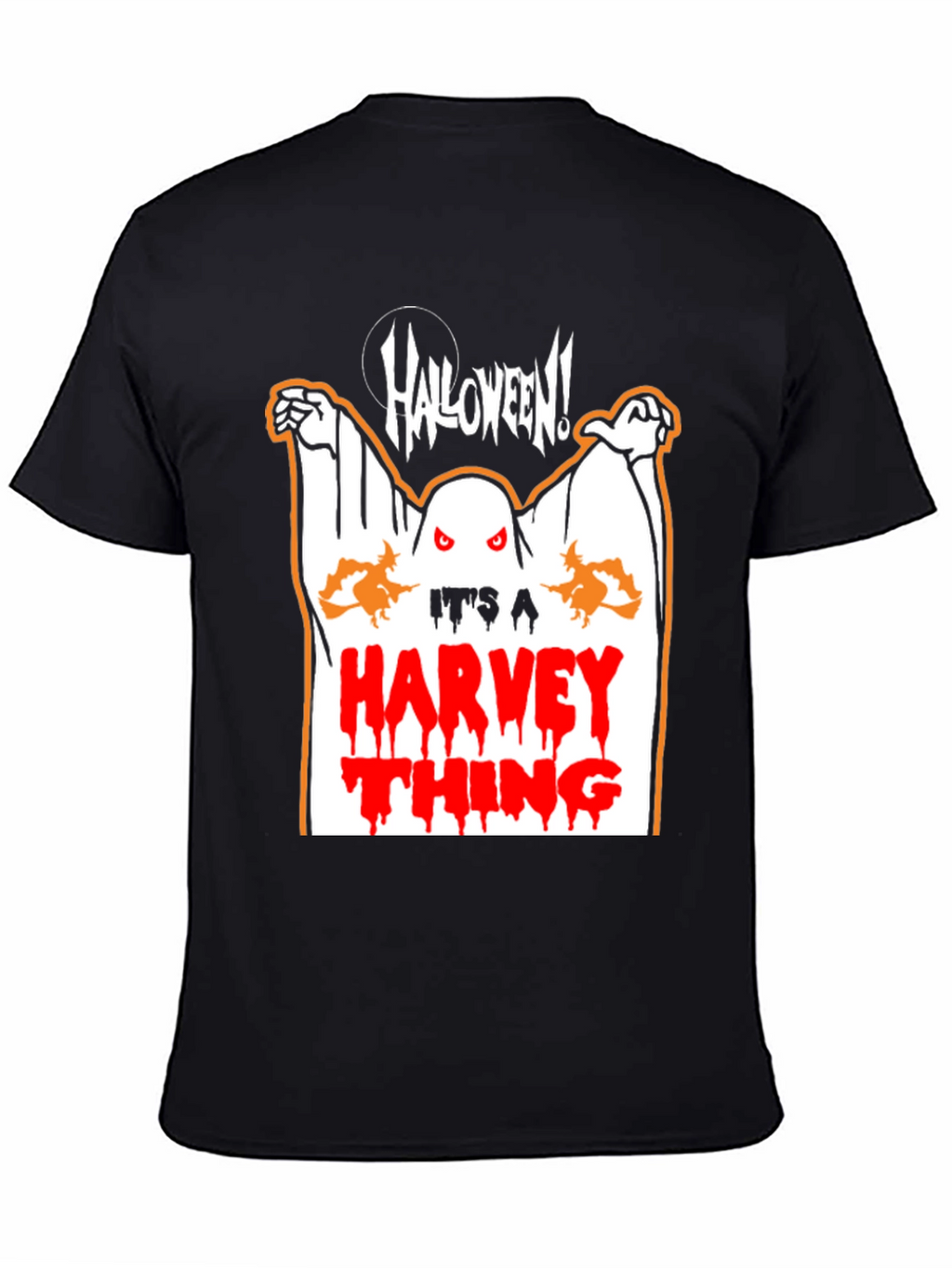 Halloween Harvey Ghost Graphic Tee