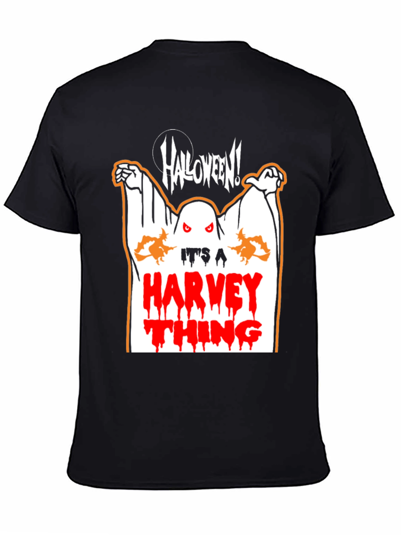 Halloween Harvey Ghost Graphic Tee