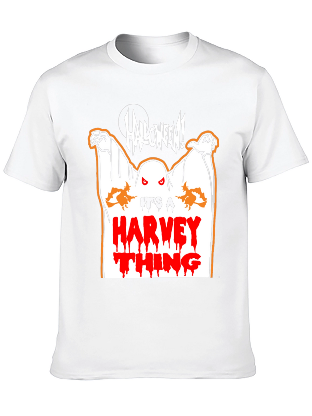 Halloween Harvey Ghost Graphic Tee