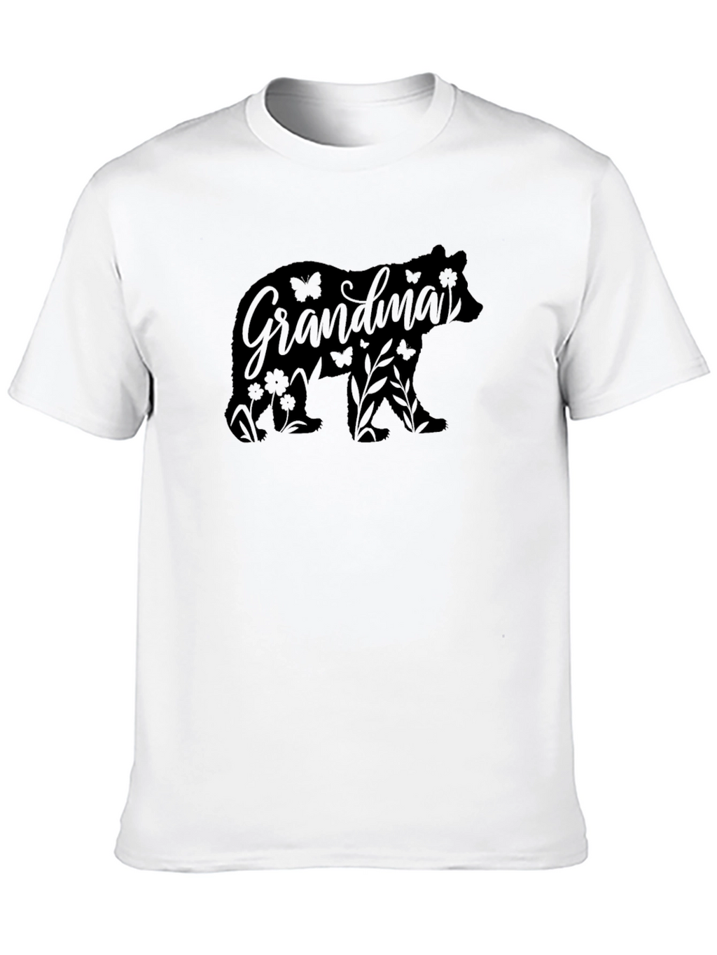 Grandma Bear Graphic Tee - Cute Family T-Shirt