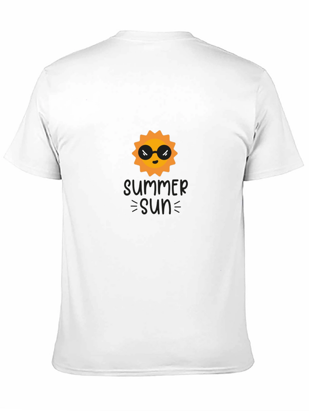 Summer Sun Graphic Tee - Black T-Shirt